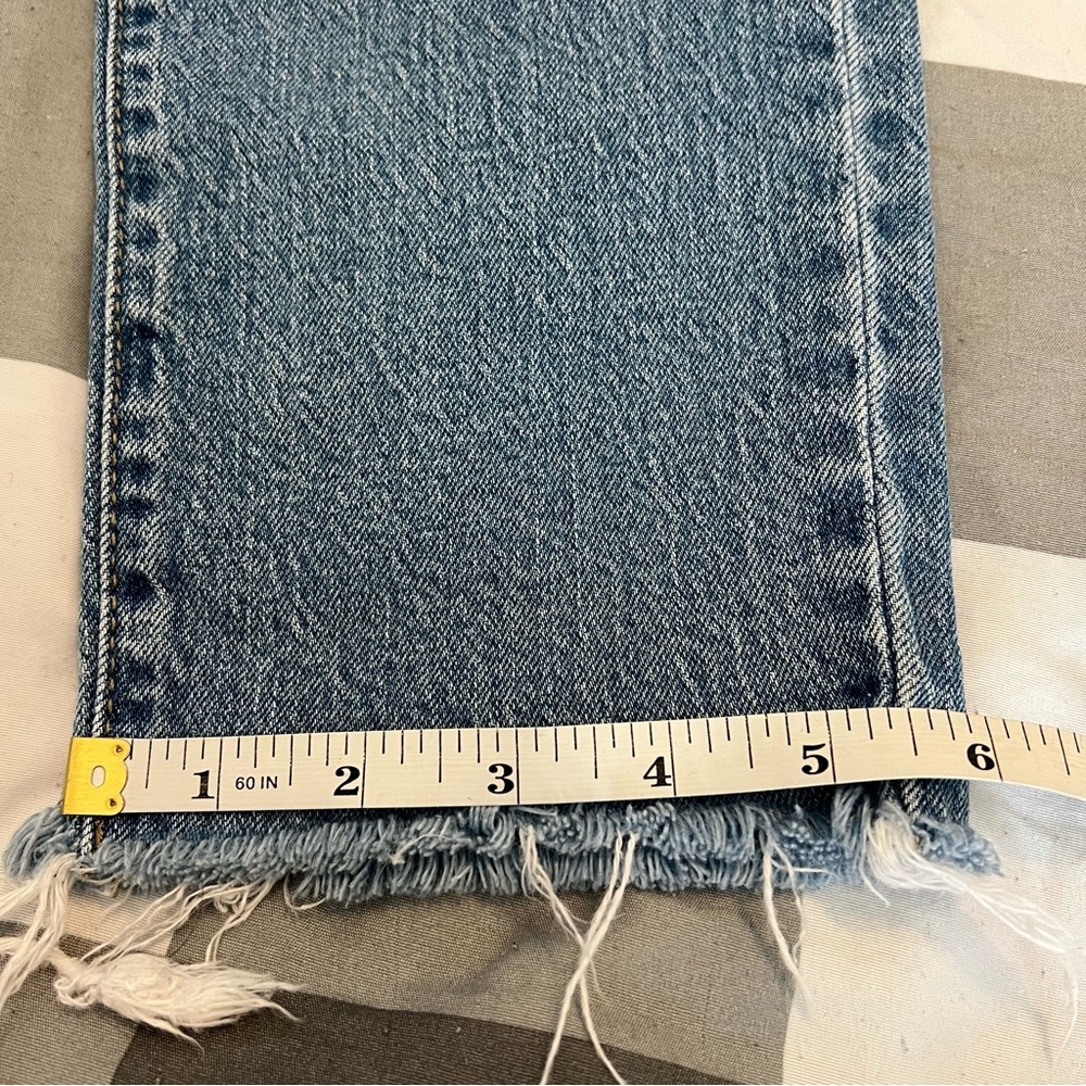Pistola Felix High Rise Double Yoke Mom Jeans Light Exposed Button Fly Sz 27 - Picture 13 of 14